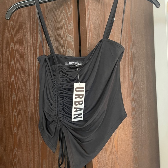 NWT Urban Outfitters Calypso Cinched Asymmetrical Cami - Picture 5 of 5